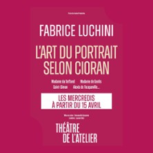 L'ART DU PORTRAIT SELON CIORAN Lecture par Fabrice Luchini