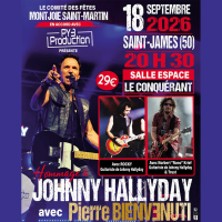 HOMMAGE A JOHNNY HALLYDAY  Avec PIERRE BIENVENUTI